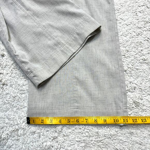 Democracy "Ab" Solution Sky Rise Double Button Wide Leg Trouser Pant Sz: 12 - Picture 6 of 9